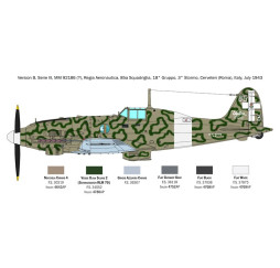 Macchi MC.205 Veltro model plastikowy 1:32 Italeri – modelarstwo