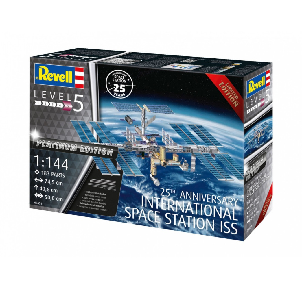 Revell Model ISS 1/144 - Zestaw upominkowy 25-lecie, nr katalogowy 05651