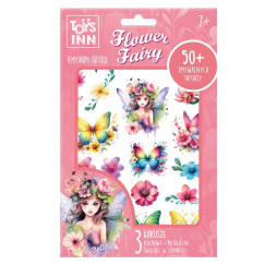 Tatuaże Flower Fairy Bellisa różowy