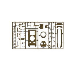 Model Italeri M4A1 Sherman 1:72 - Czołg II Wojny Światowej nr 7003