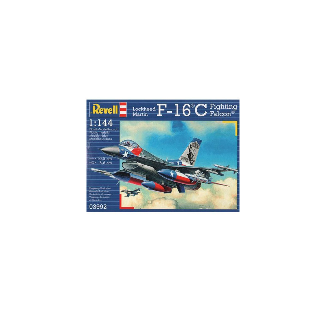 REVELL model samolotu F-16C Fighting Falcon w skali 1/144, nr  03992