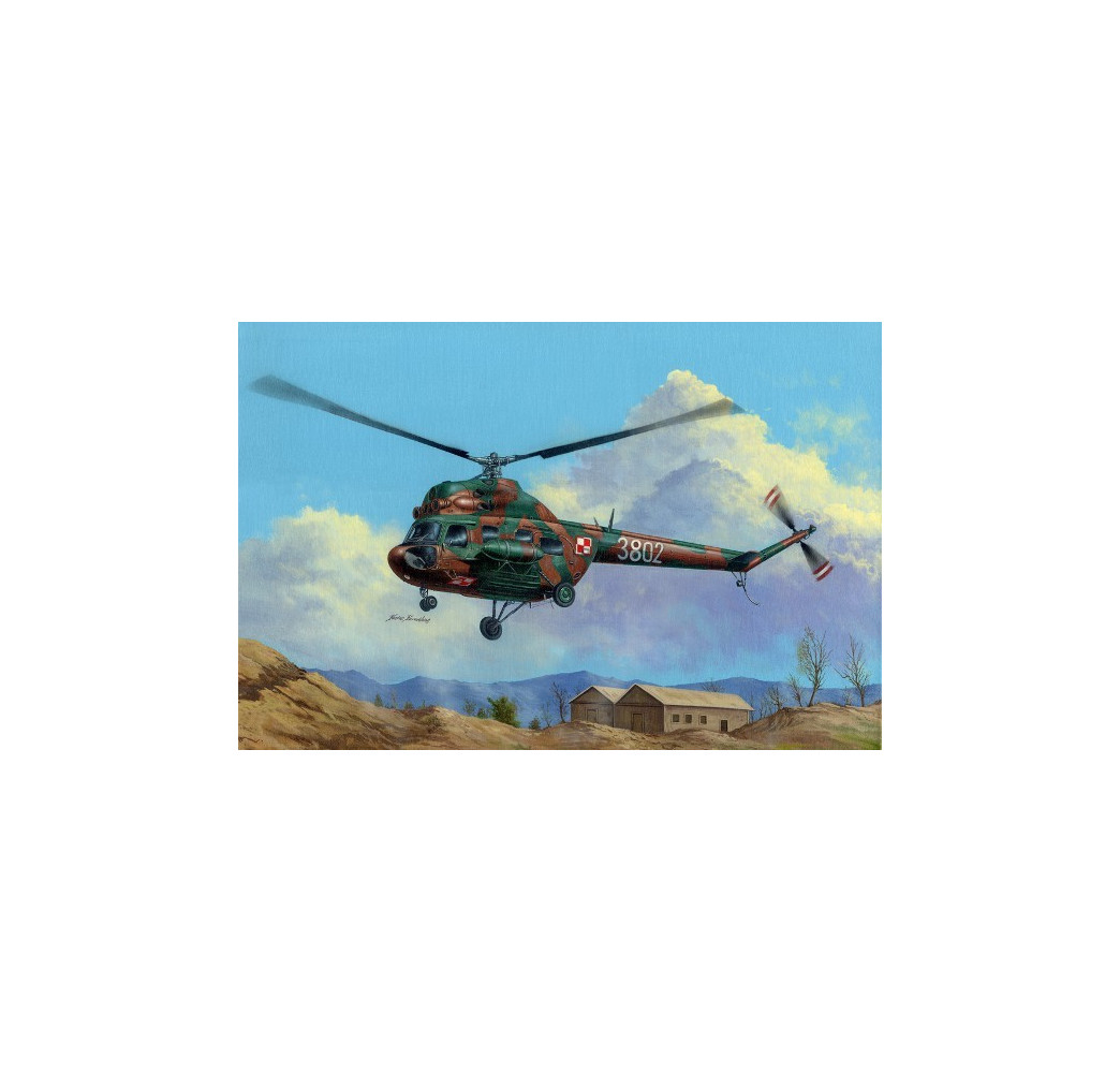 HOBBY BOSS model śmigłowca Mi-2T Hoplite w skali 1:72, nr 87241