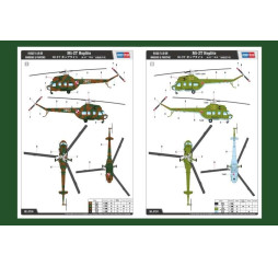 HOBBY BOSS model śmigłowca Mi-2T Hoplite w skali 1:72, nr 87241