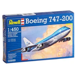 REVELL Model Set Boeing 747-200 – modele plastikowe dla dzieci 10+
