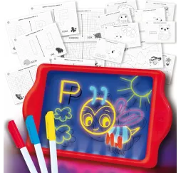 Tablica LED Carotina edukacyjna dla dzieci 3+ Lisciani