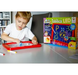 Tablica LED Carotina edukacyjna dla dzieci 3+ Lisciani