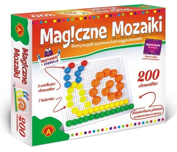 Alexander Magiczne Mozaiki Edukacja 200 elementów