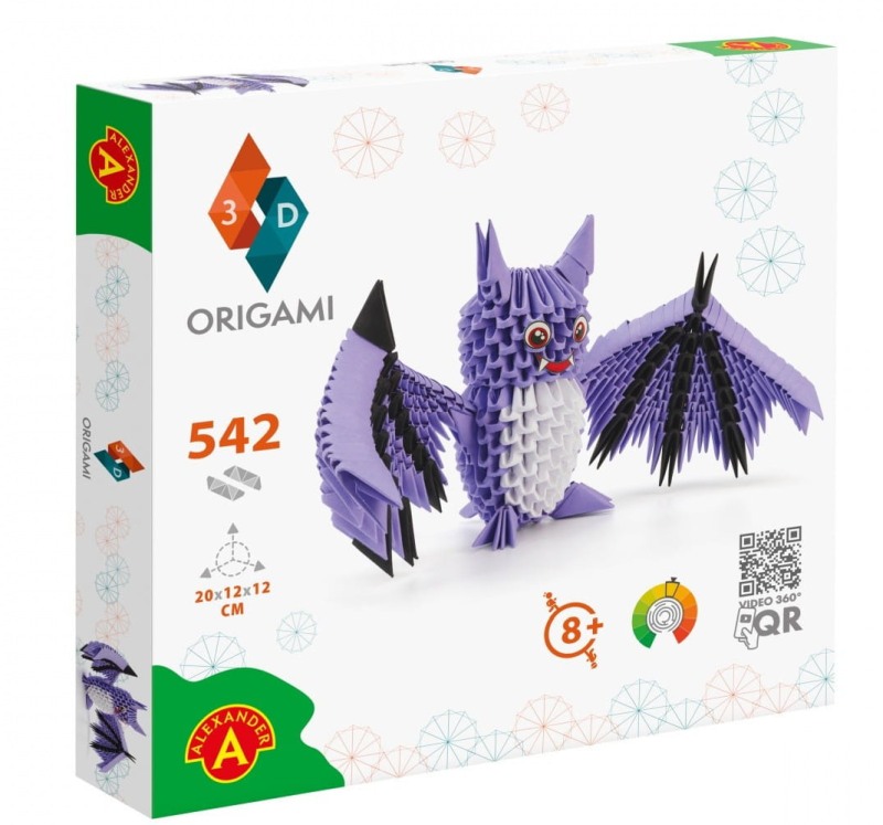Alexander Origami 3D - Nietoperz