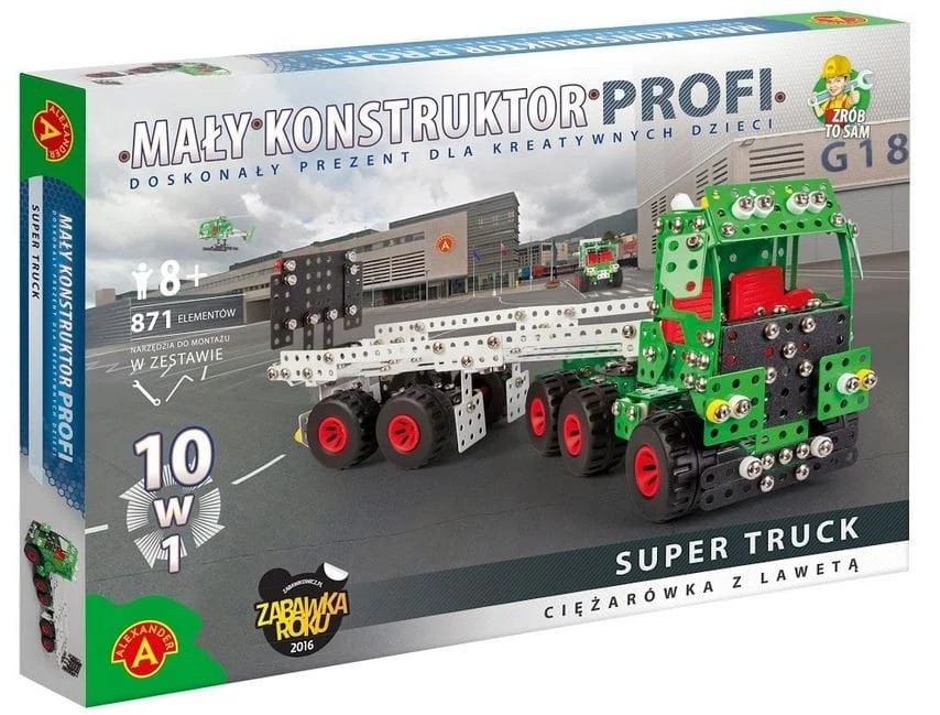 Zabawki konstrukcyjne Alexander Super Truck