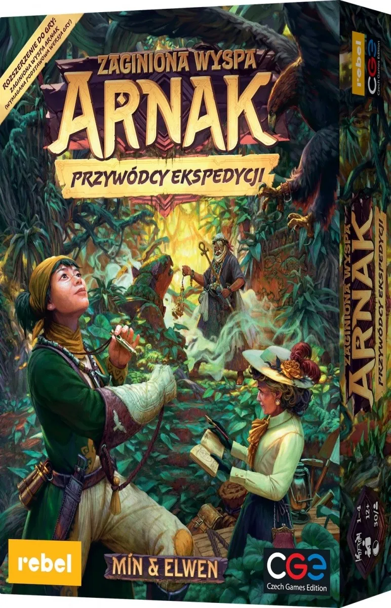 Rebel Gra Zaginiona Wyspa Arnak: Przywódcy ekspedycji przygodowa 1-4 graczy 120 min 🏷️ 77,92 PLN