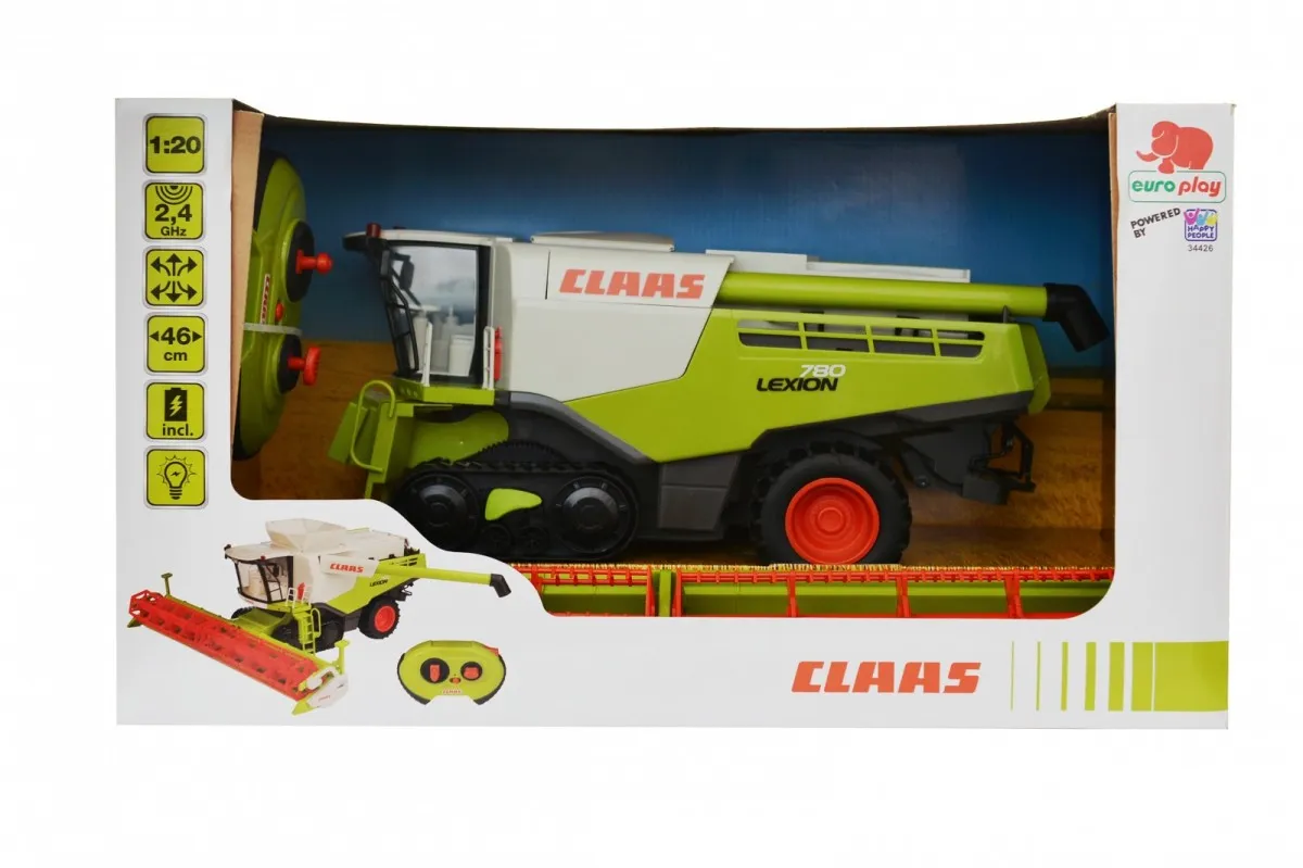 Malik Happy People Kombajn Claas Lexion 780 RC skala 1:20 zielony nr kat. 34426 🏷️ 228,15 PLN